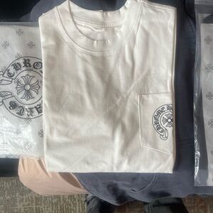 Chrome Hearts White Short Sleeve Tee